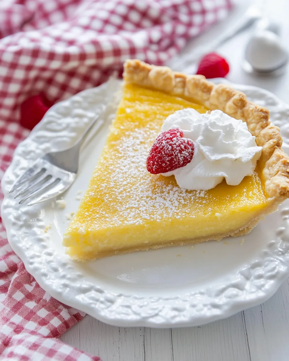 Buttermilk Chess Pie