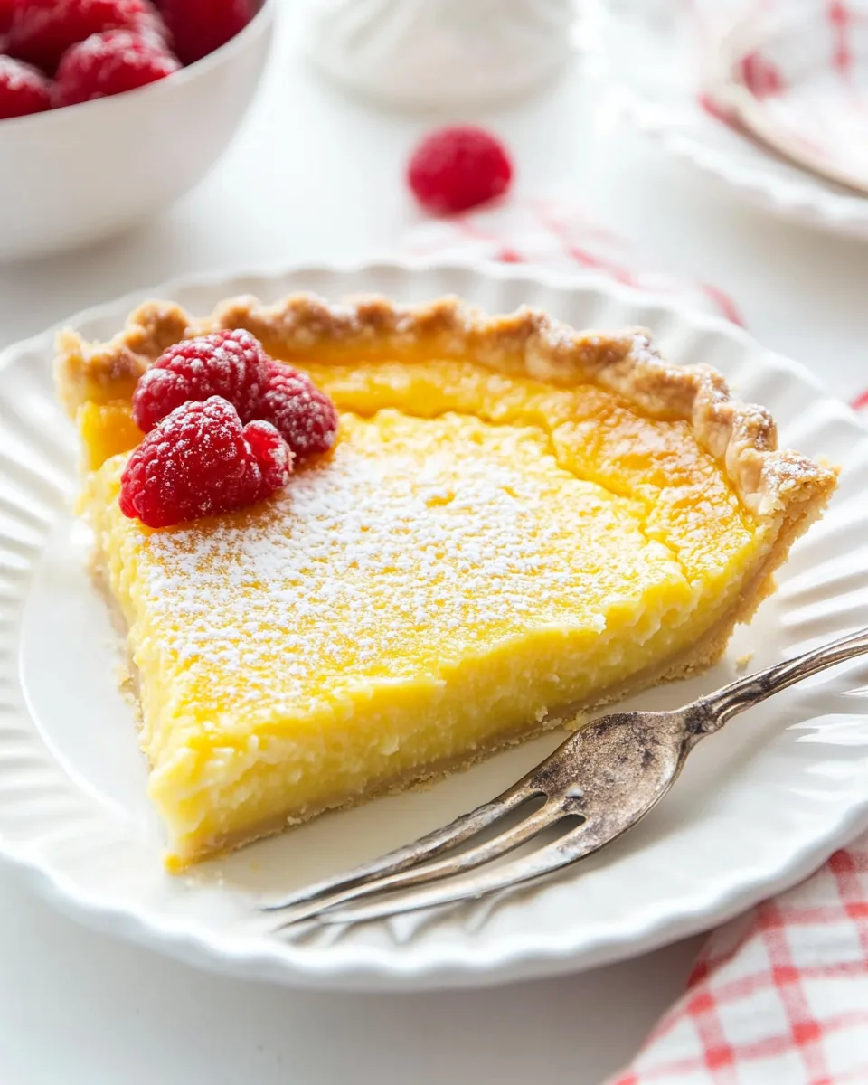 Buttermilk Chess Pie