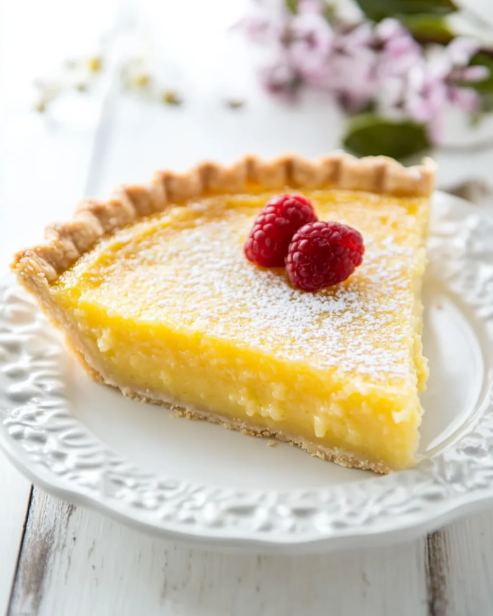 Buttermilk Chess Pie