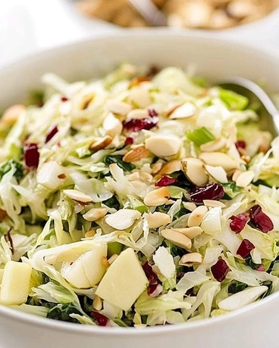 Cabbage Apple Salad