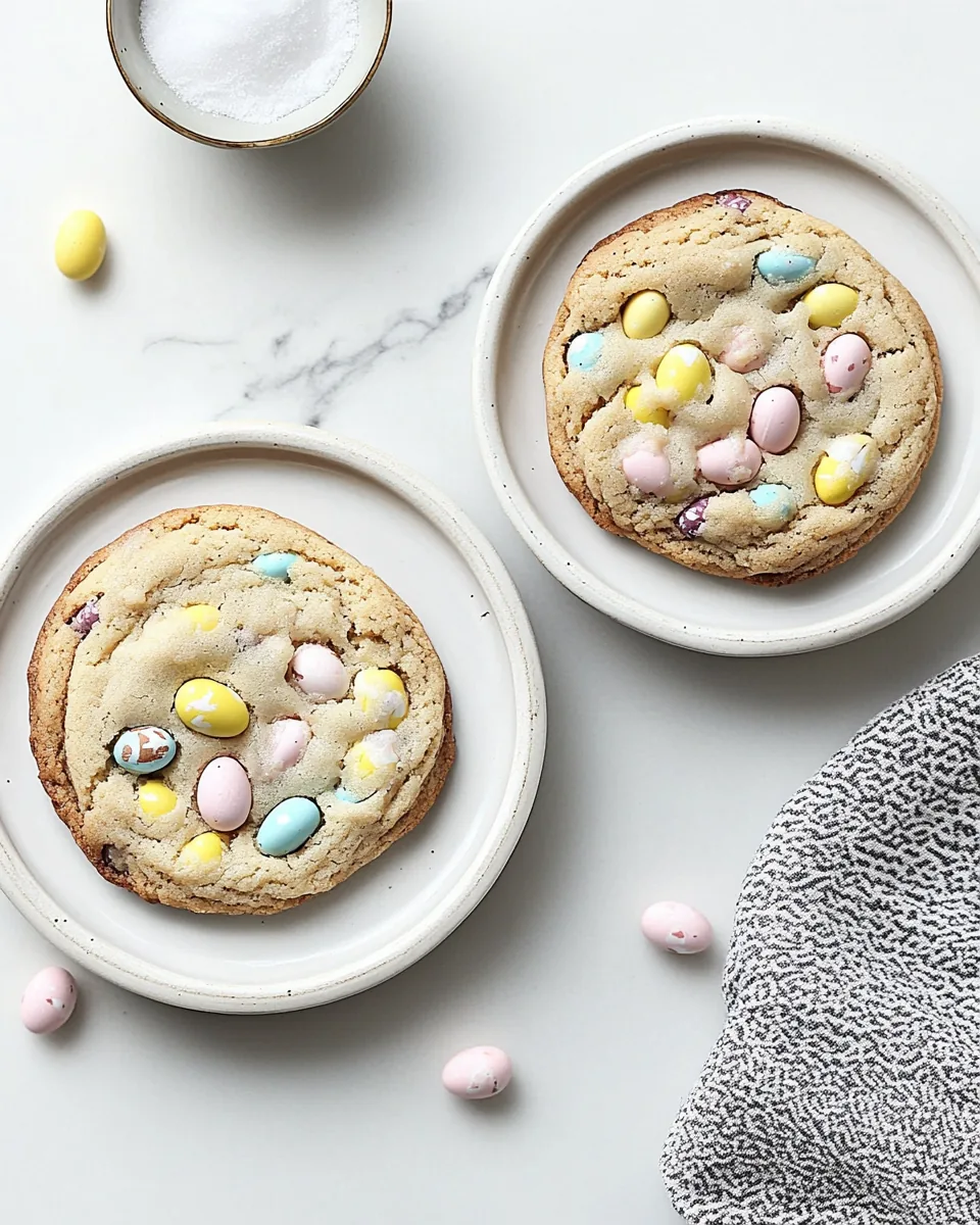 Cadbury Mini Eggs Cookie