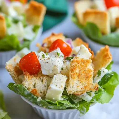 Caesar Salad Cups