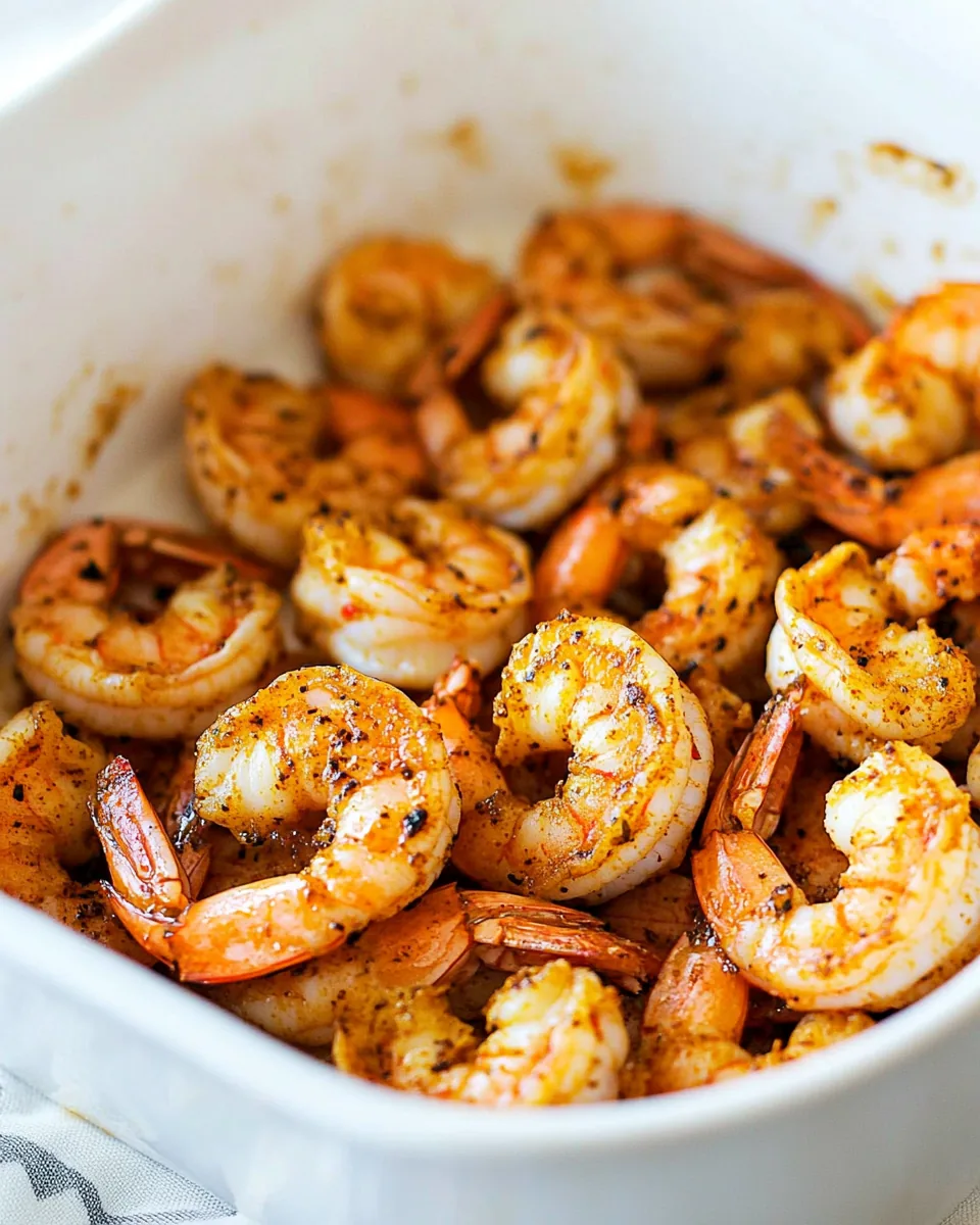 Cajun Broiled Shrimp