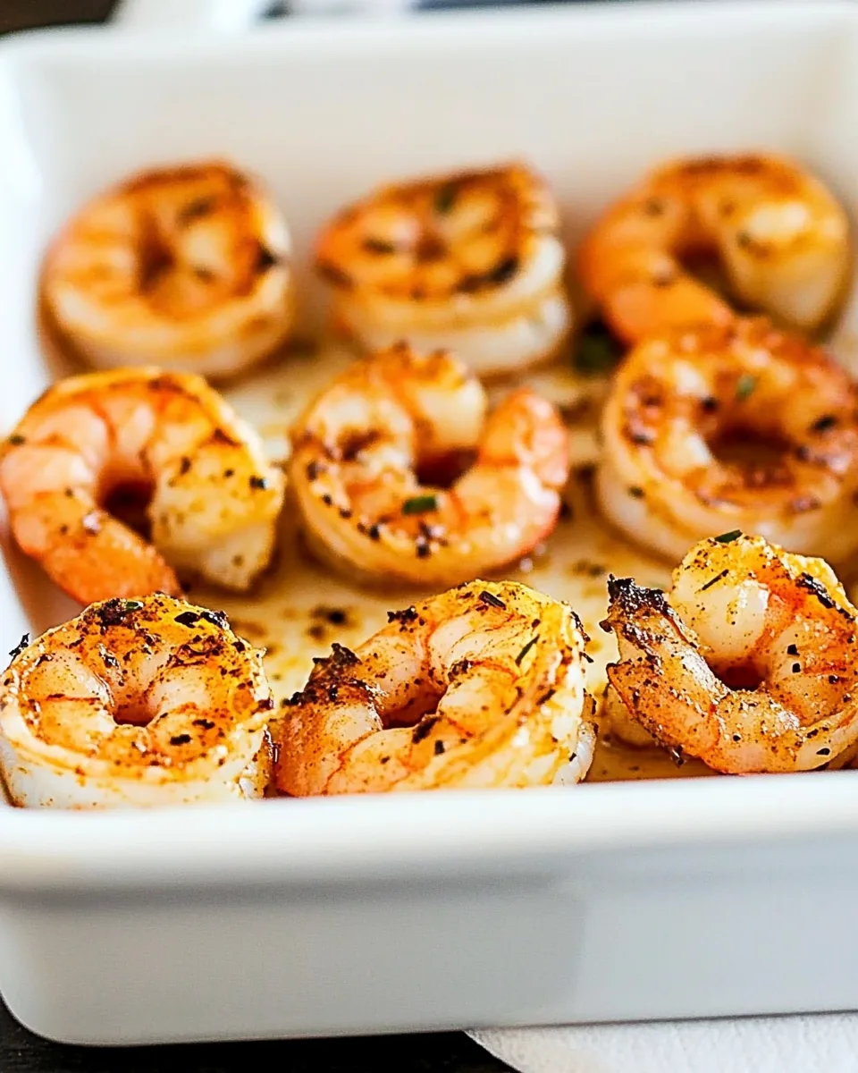 Cajun Broiled Shrimp