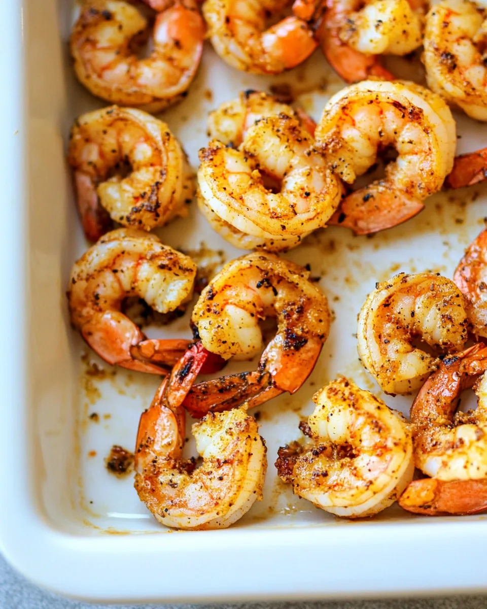Cajun Broiled Shrimp