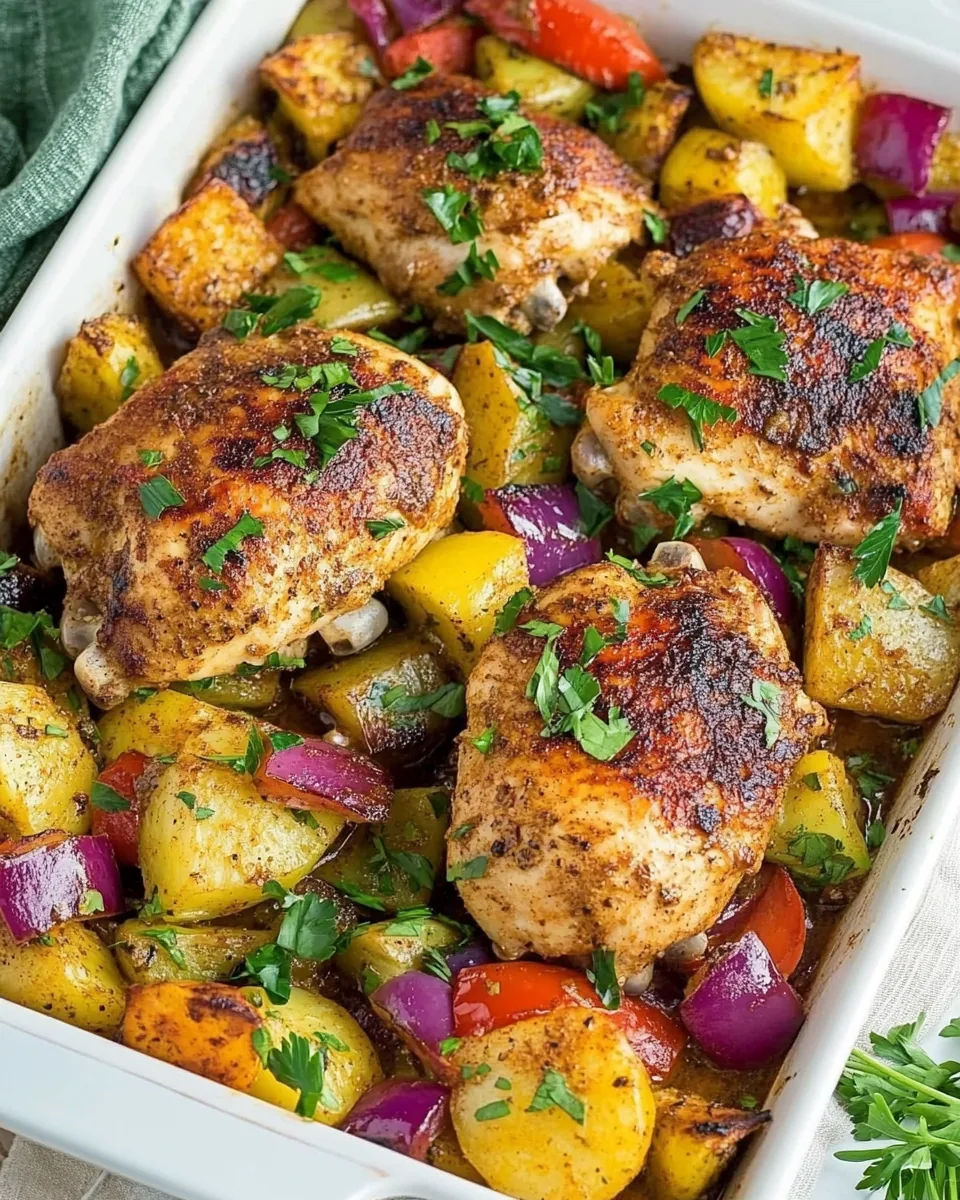 Cajun Chicken Dinner