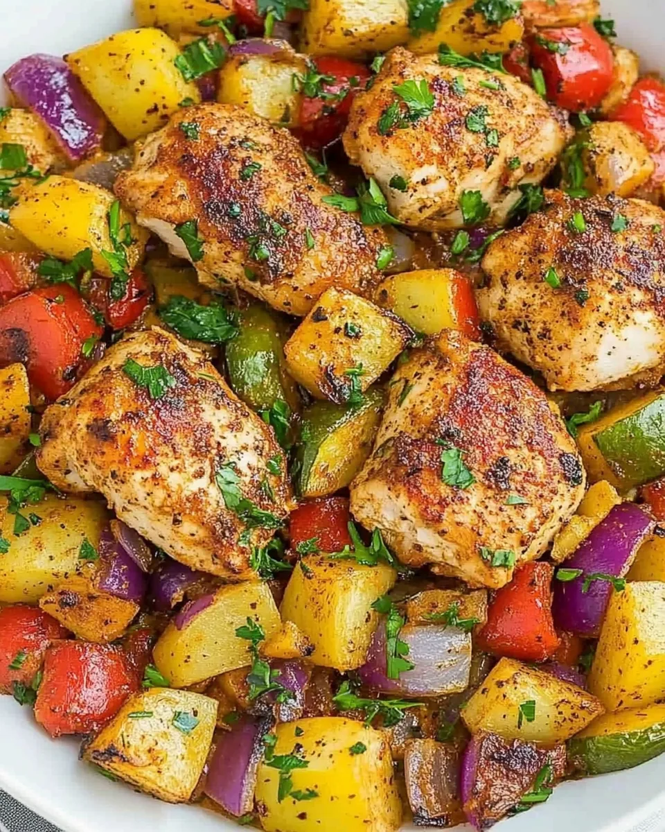 Cajun Chicken Dinner