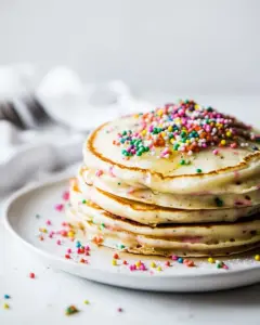Cake Batter Pancakes