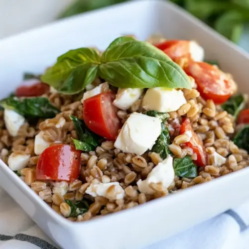 Caprese Farro Salad