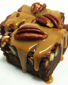 Caramel Pecan Brownies