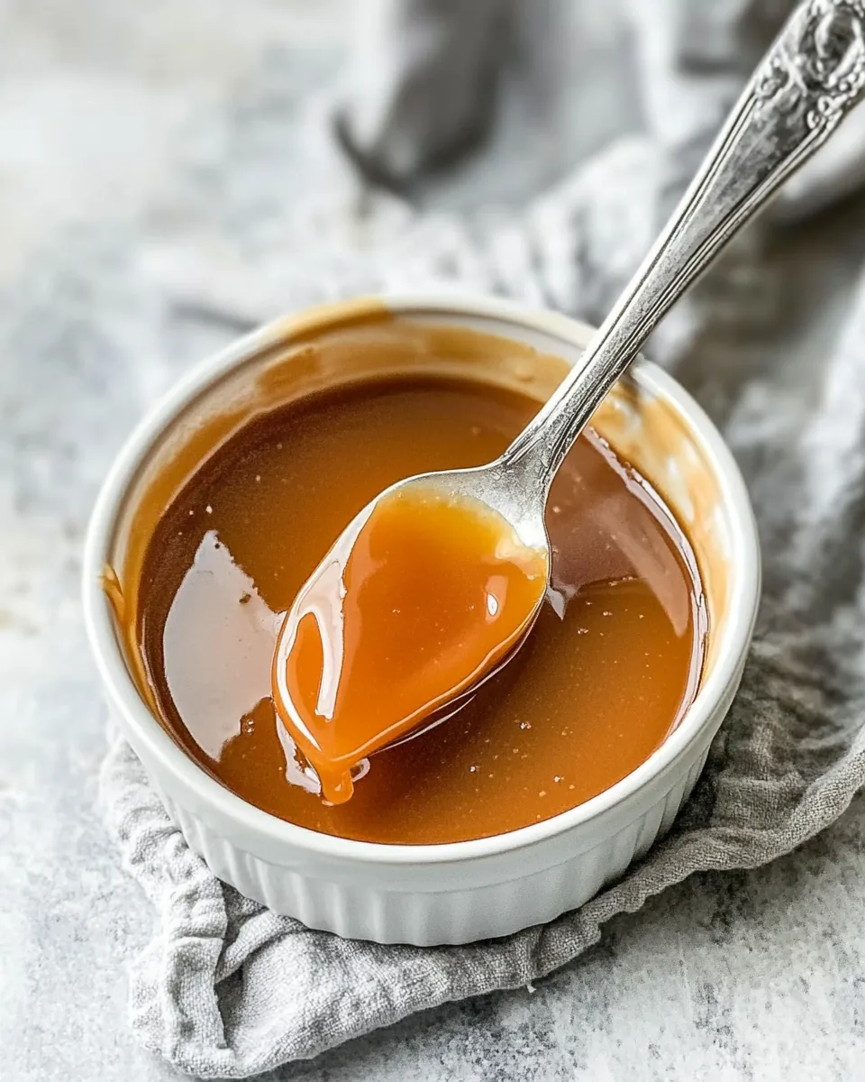 Caramel Sauce