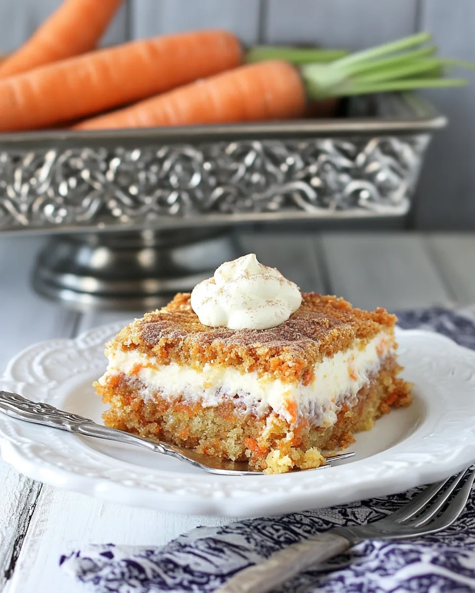 Carrot Gooey Cake