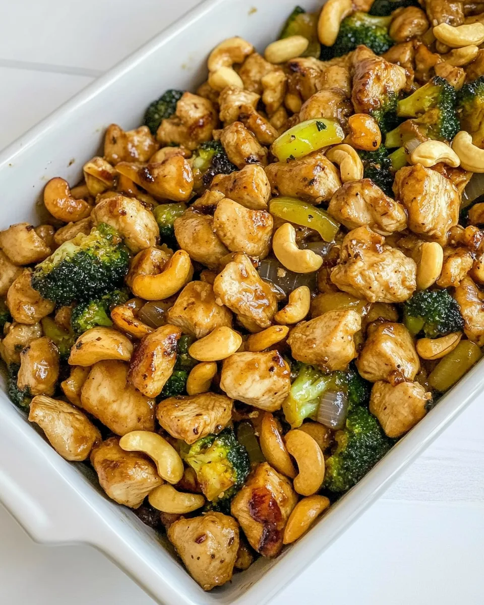 Cashew Chicken Stir Fry