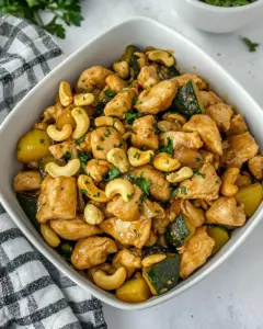 Cashew Chicken Stir Fry