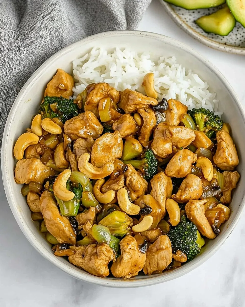 Cashew Chicken Stir Fry