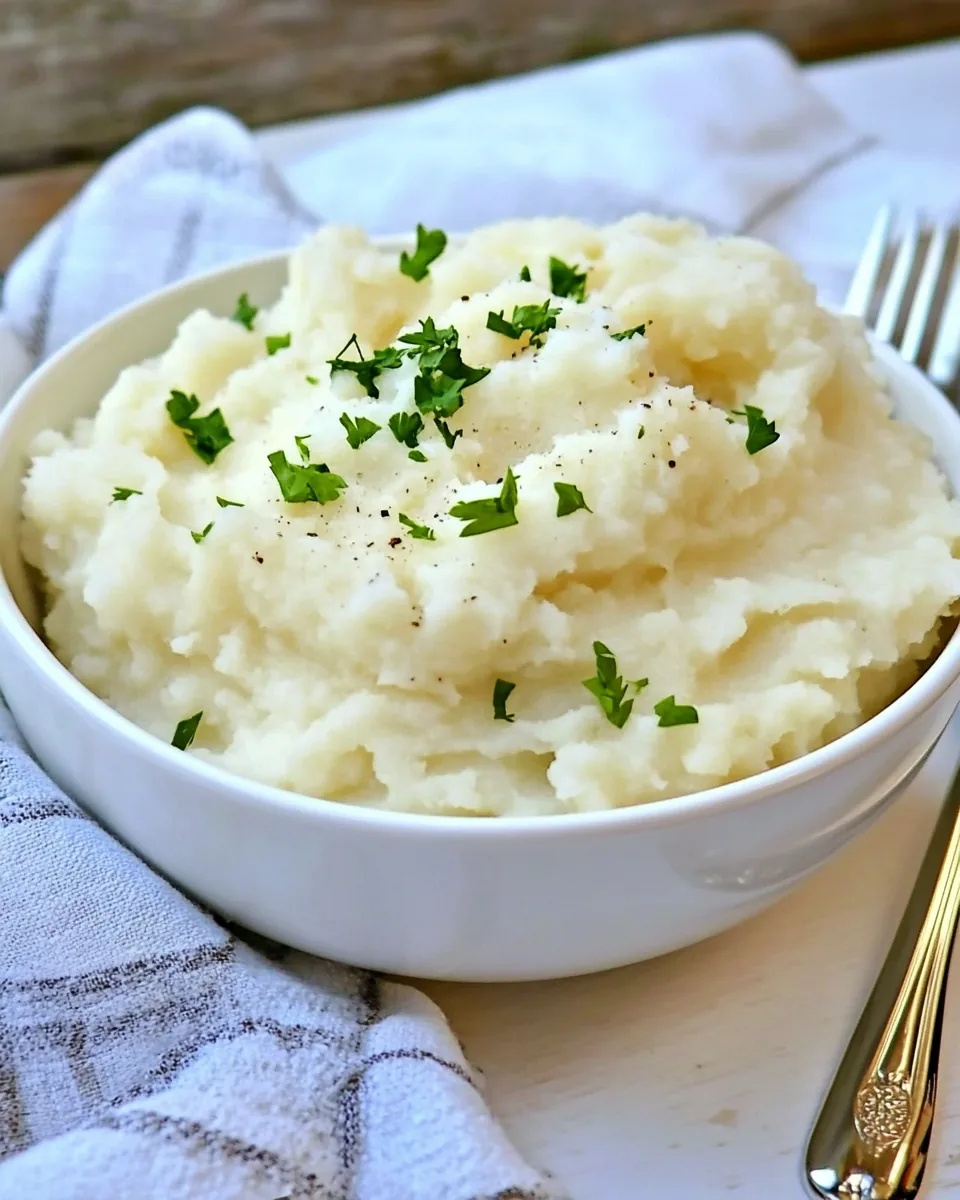 Cauliflower Mashed Potatoes