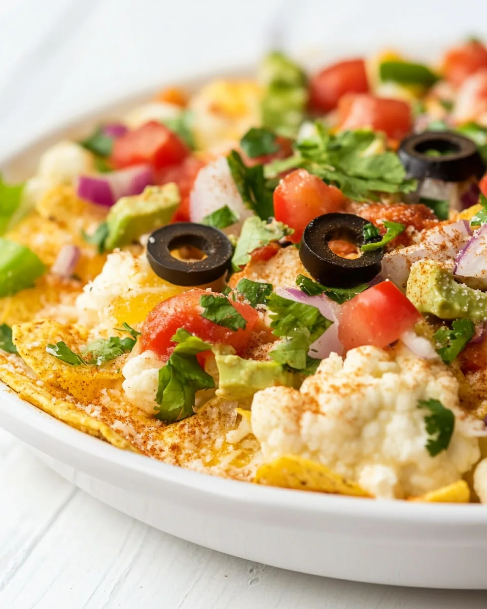 Cauliflower Nachos