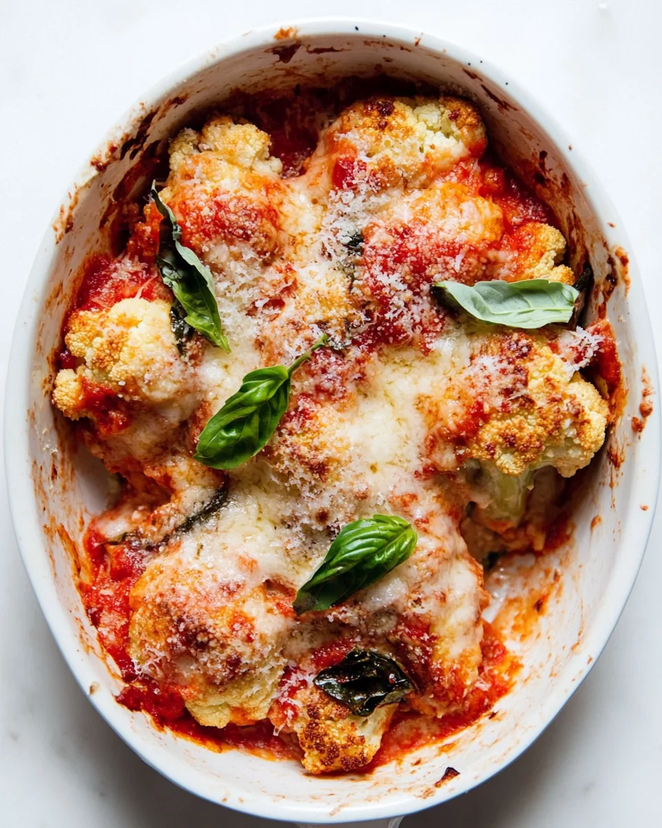 Cauliflower Parmesan