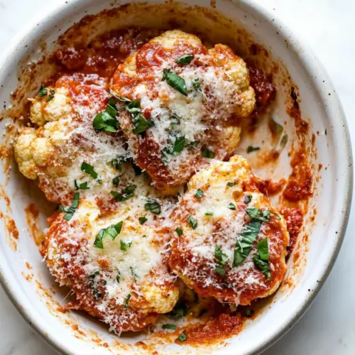 Cauliflower Parmesan