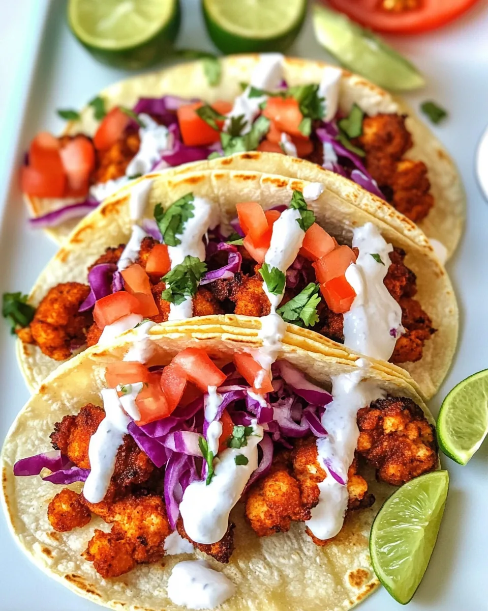 Cauliflower Tacos