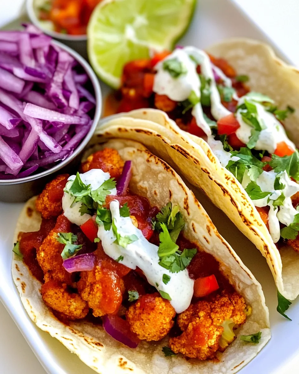 Cauliflower Tacos