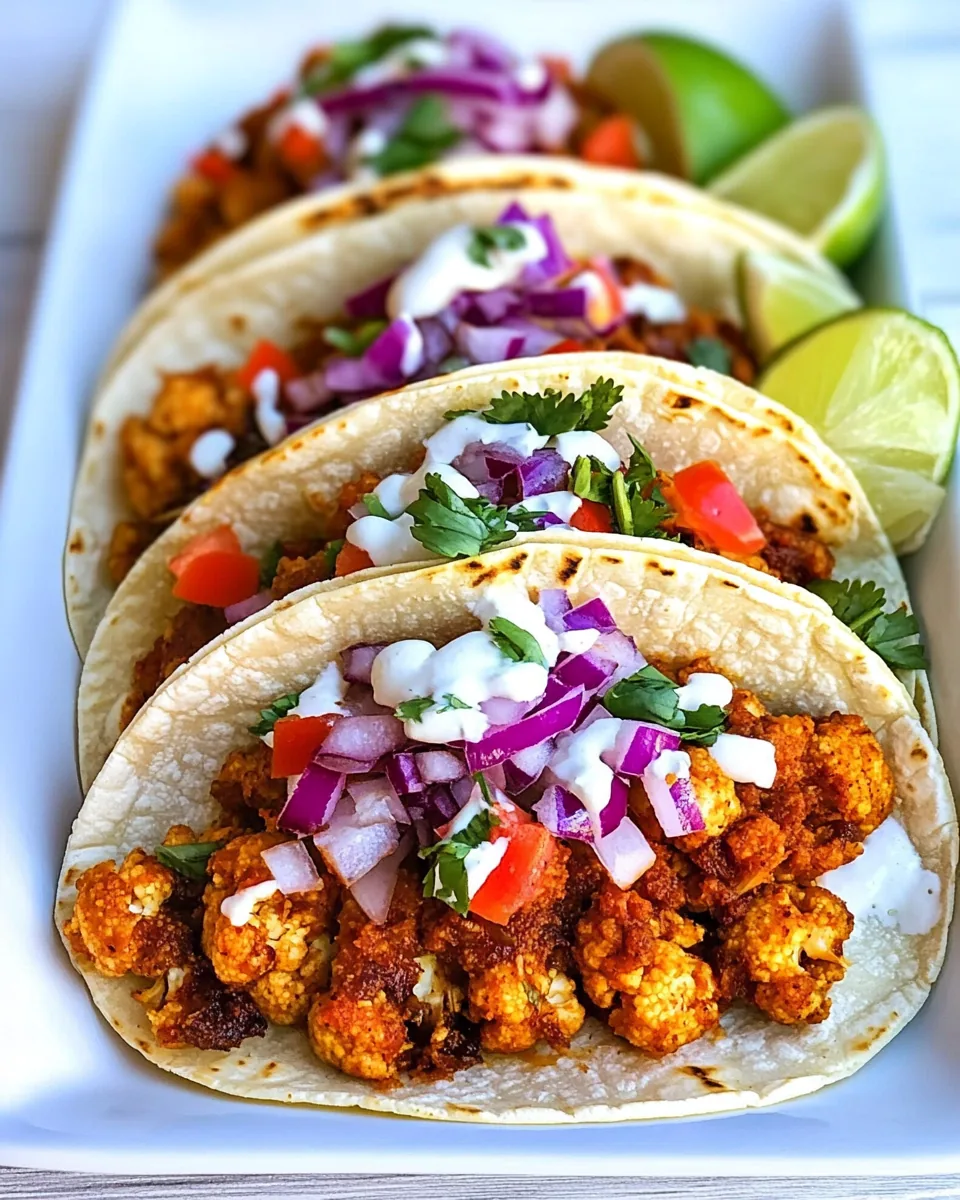 Cauliflower Tacos