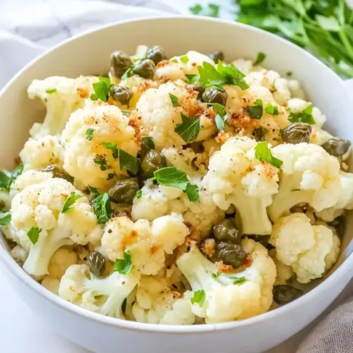 Cauliflower with Capers