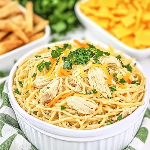 Cheddar Chicken Spaghetti