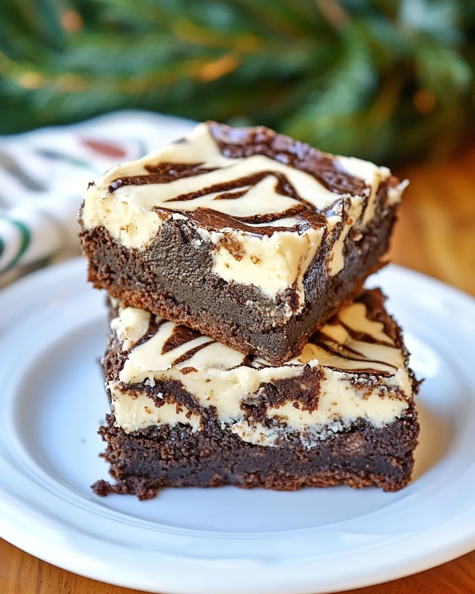 Cheesecake Brownies