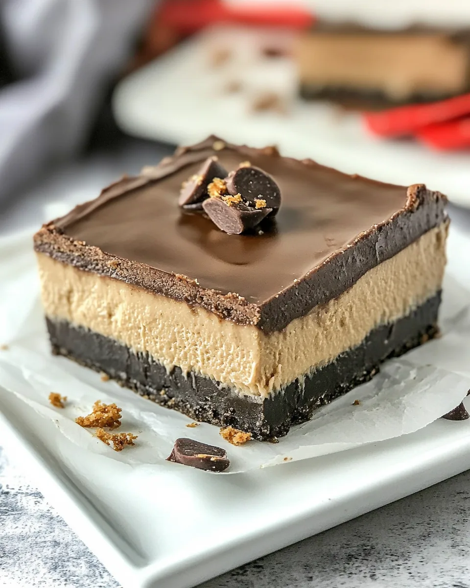 Cheesecake Peanut Butter Bars