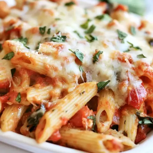 Cheesy Baked Penne