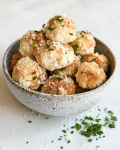 Cheesy Cauliflower Bites