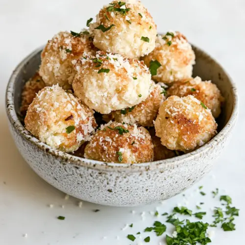 Cheesy Cauliflower Bites
