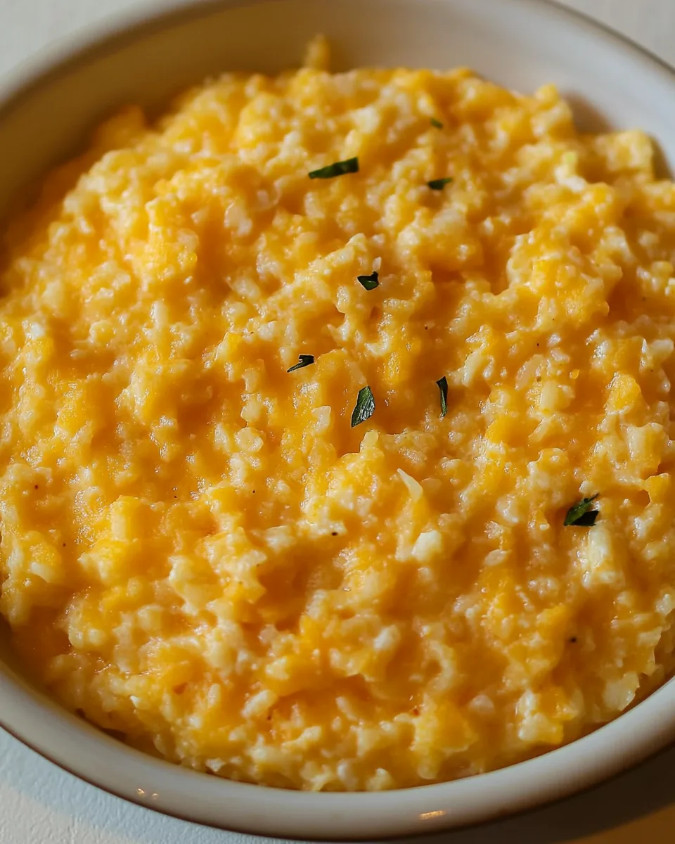 Cheesy Cauliflower Rice
