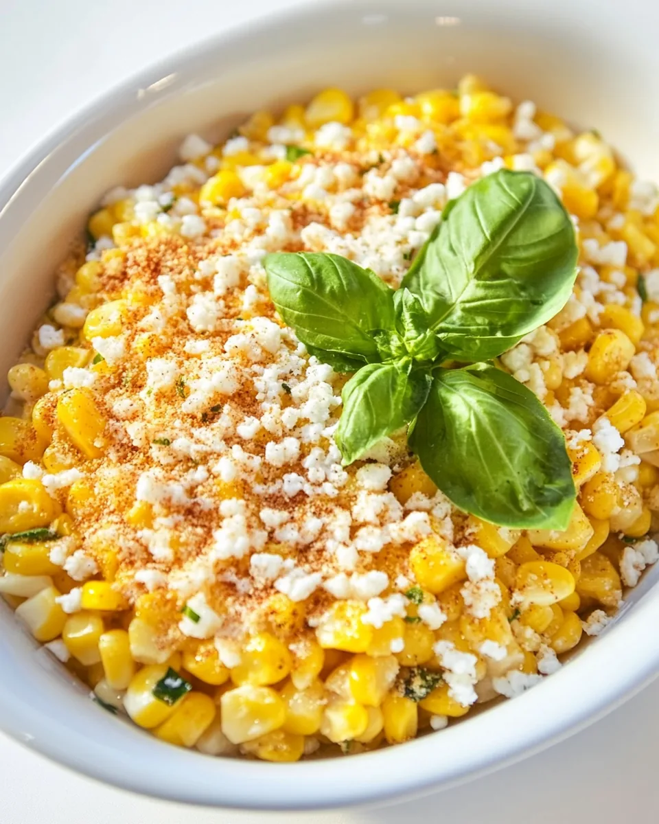 Cheesy Fresh Sweet Corn