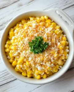 Cheesy Fresh Sweet Corn