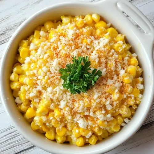 Cheesy Fresh Sweet Corn