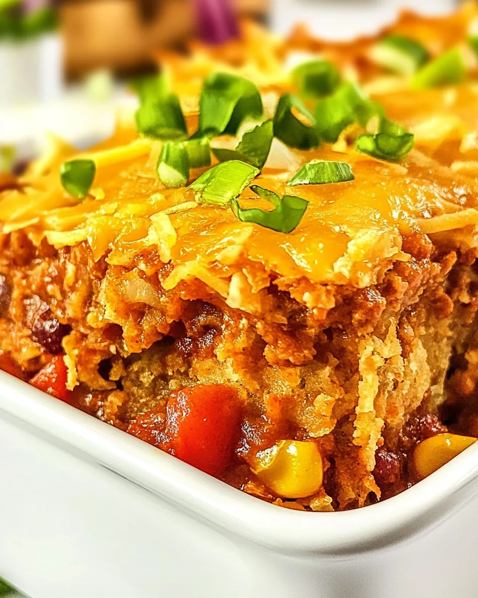 Cheesy Hash Brown Chili Bake