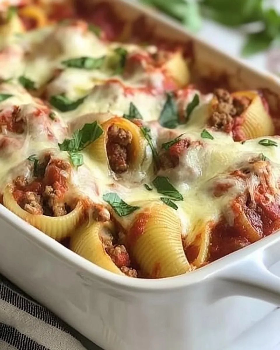 Cheesy Italian Stuffed Shells
