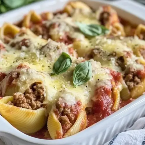 Cheesy Italian Stuffed Shells