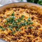 Cheesy Taco Rice Skillet
