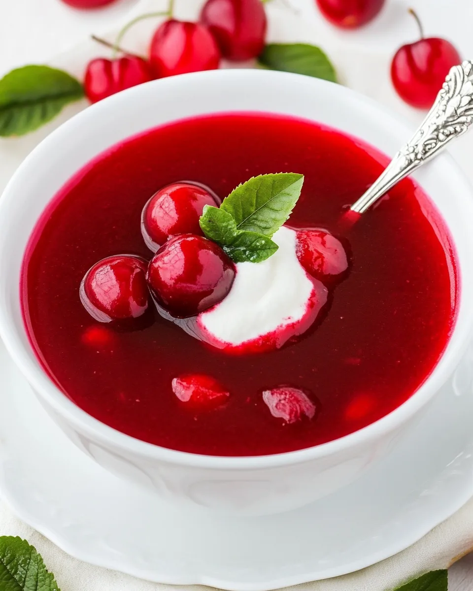 Cherry Soup
