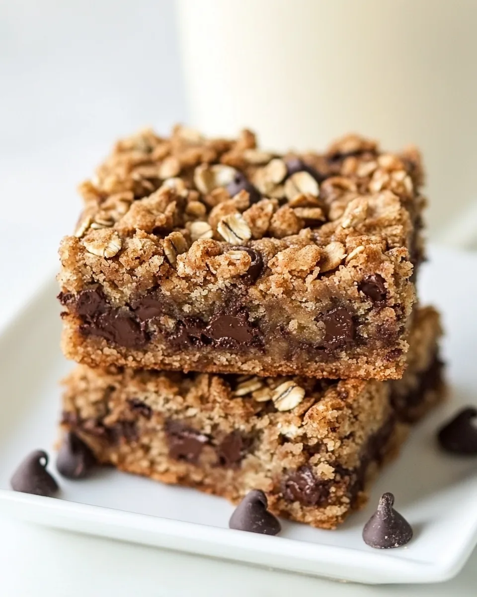 Chewy Chocolate Chip Blondies