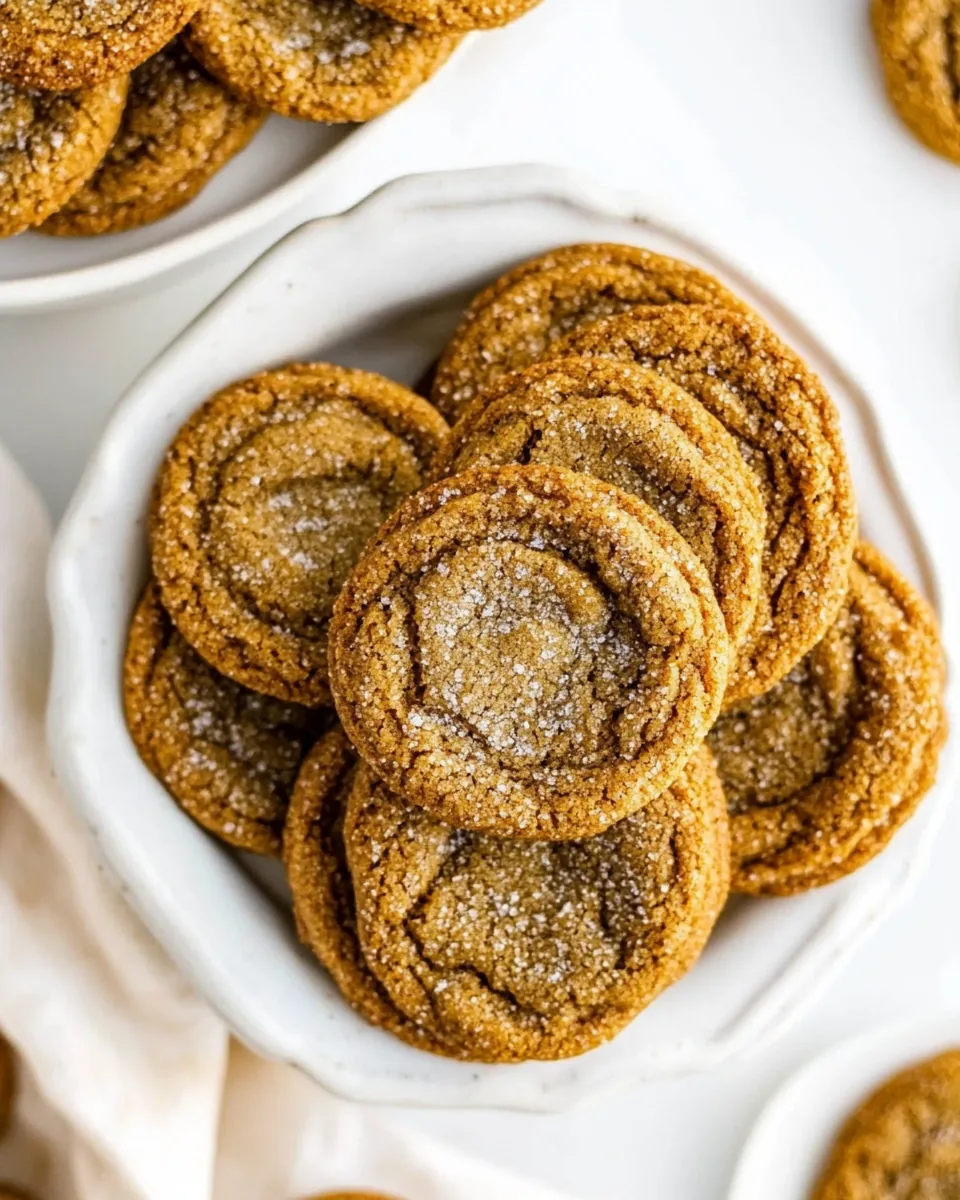 Chewy Molasses Cookies