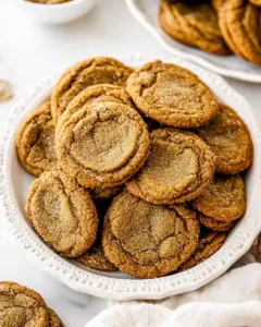 Chewy Molasses Cookies