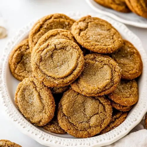 Chewy Molasses Cookies