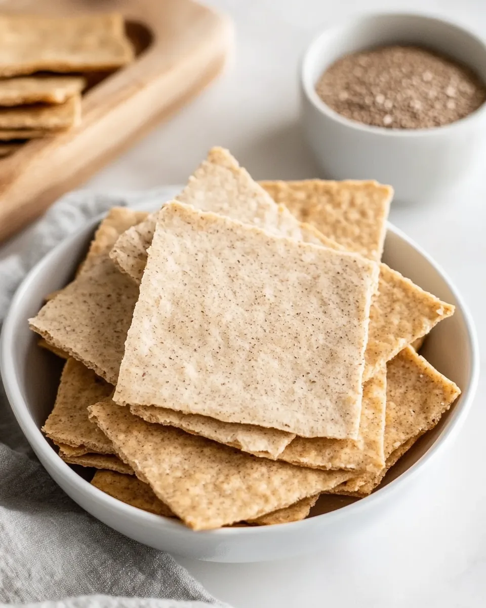 Chia Seed Crackers