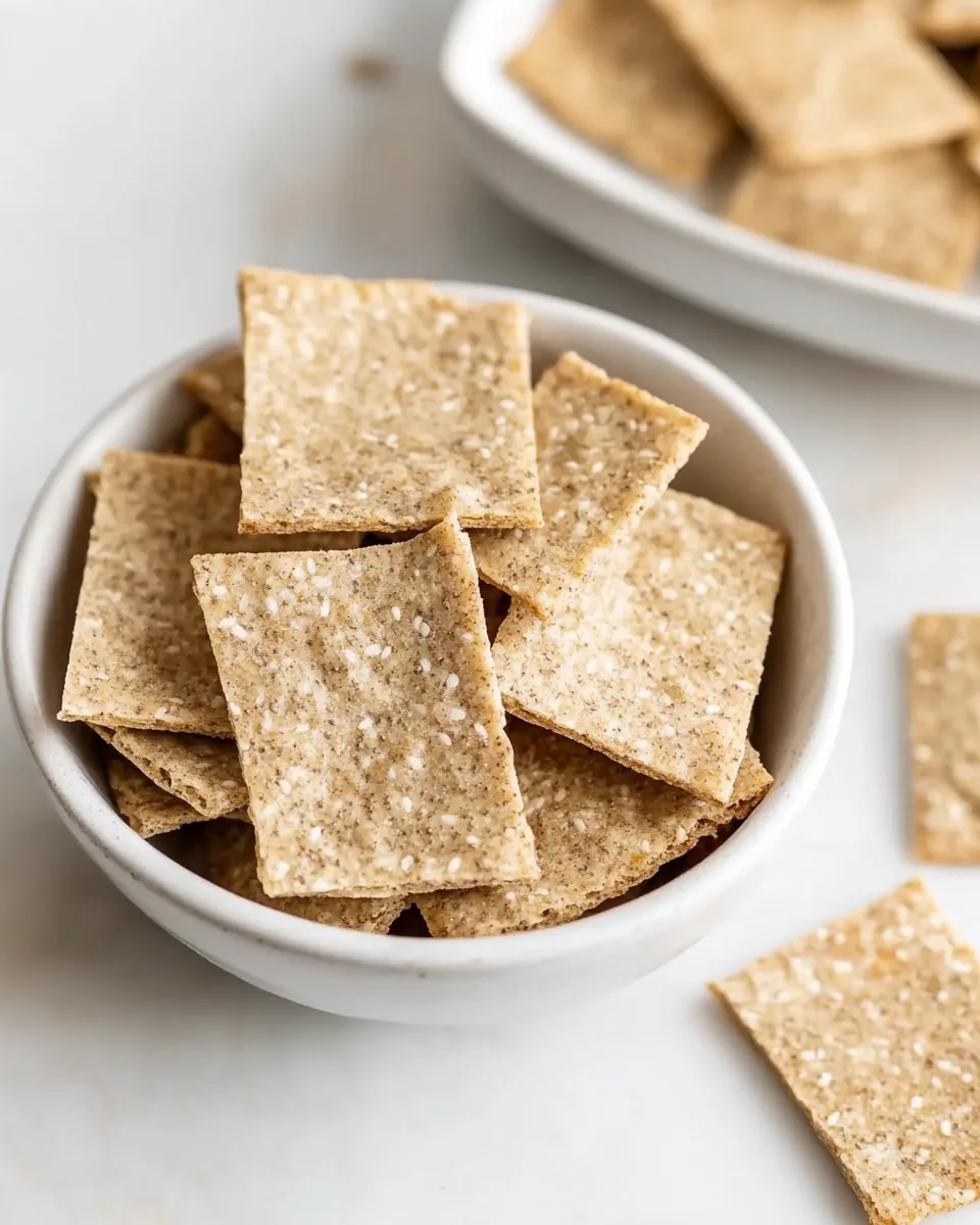 Chia Seed Crackers