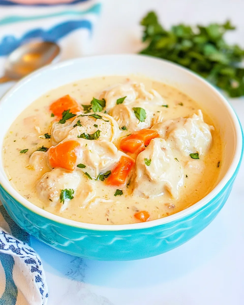 Chicken Dumplings With Tortillas