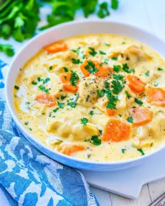 Chicken Dumplings With Tortillas